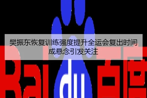 樊振东恢复训练强度提升全运会复出时间成悬念引发关注